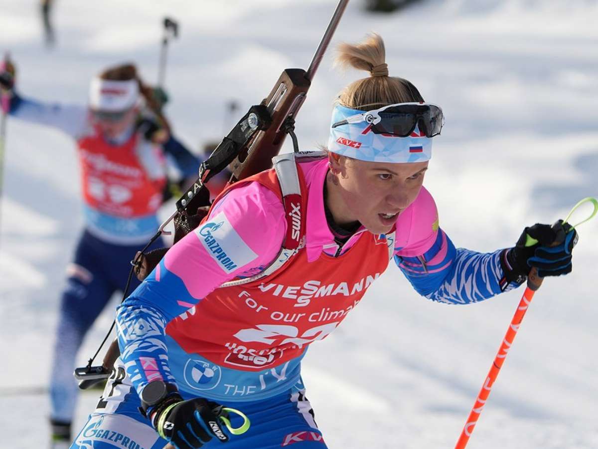 Российские биатлонисты победили в супермиксте на этапе Кубка мира в Оберхофе.