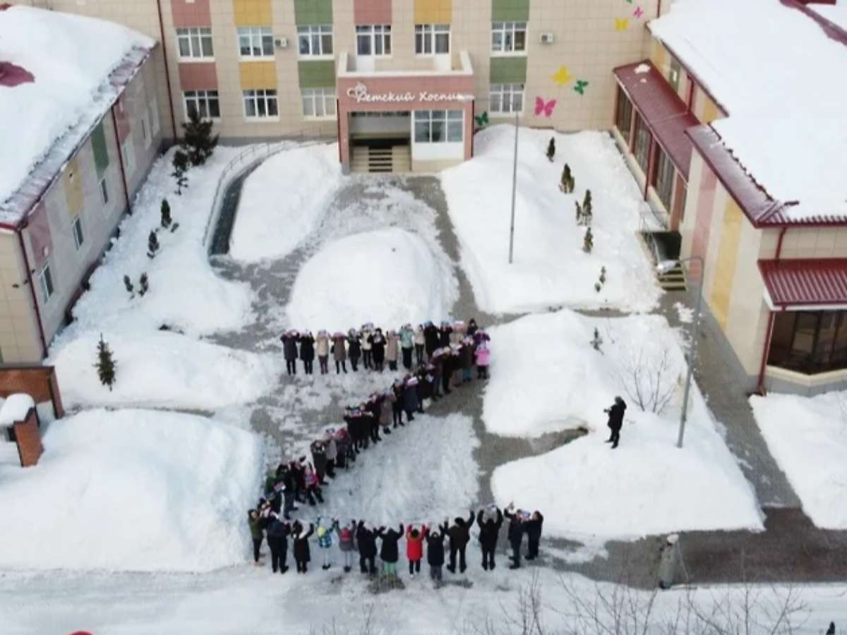 Зачем казанский хоспис устроил флешмоб с участием детей?