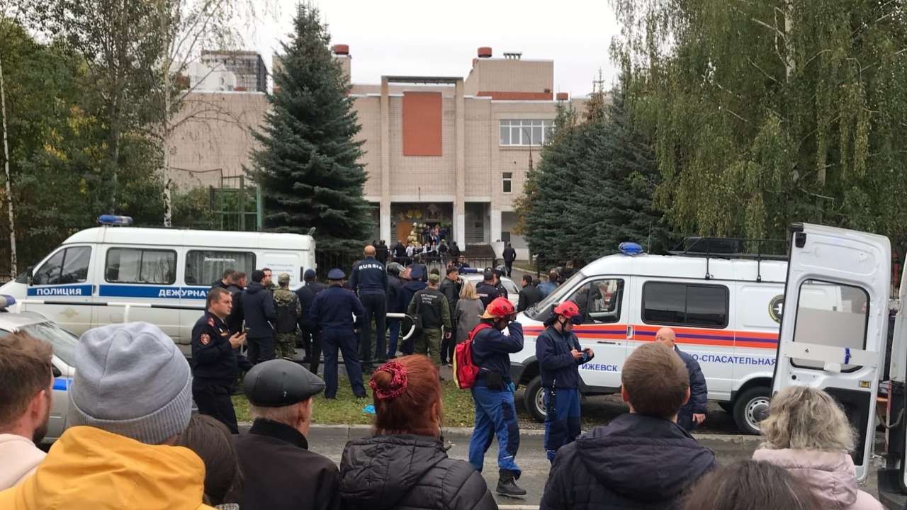 В школе Ижевска произошла стрельба