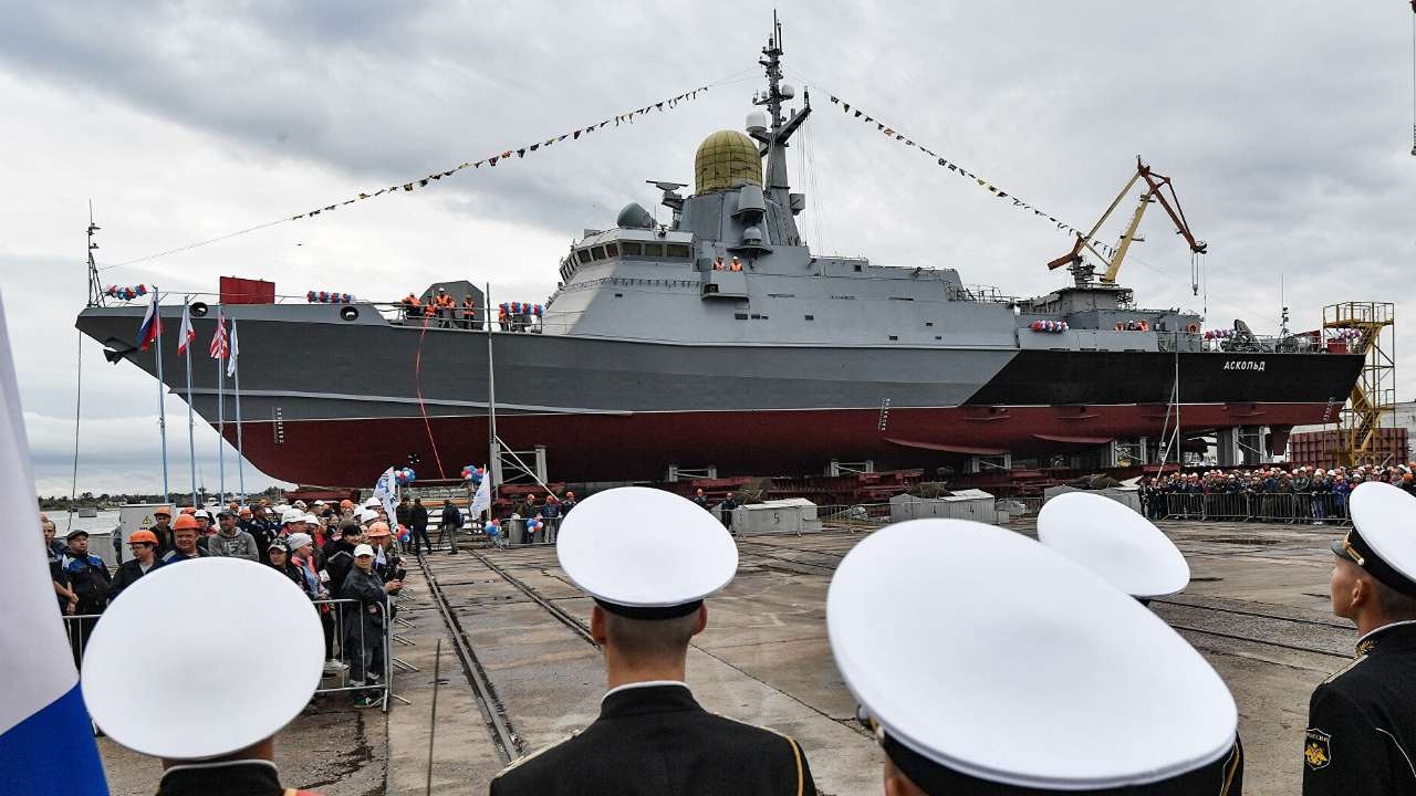 Испытания новейшего российского корвета «Аскольд» завершатся в 2023 году 