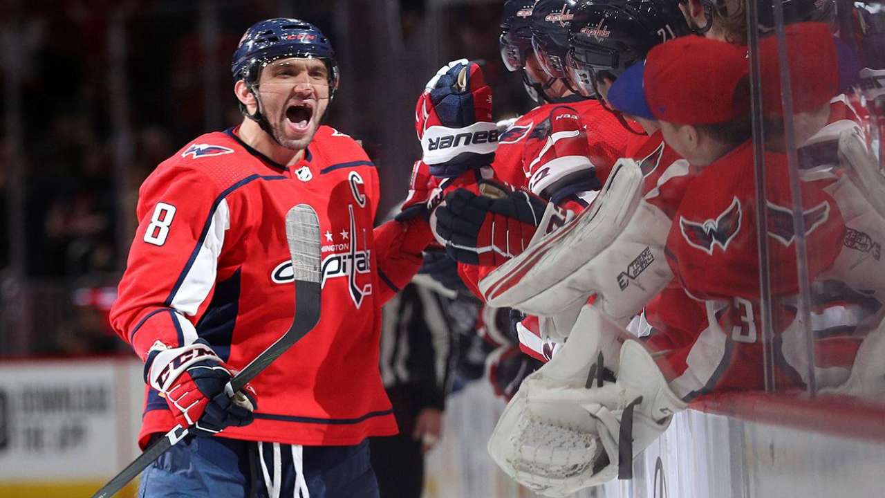 Овечкин вышел на второе место в списке лучших снайперов в истории НХЛ