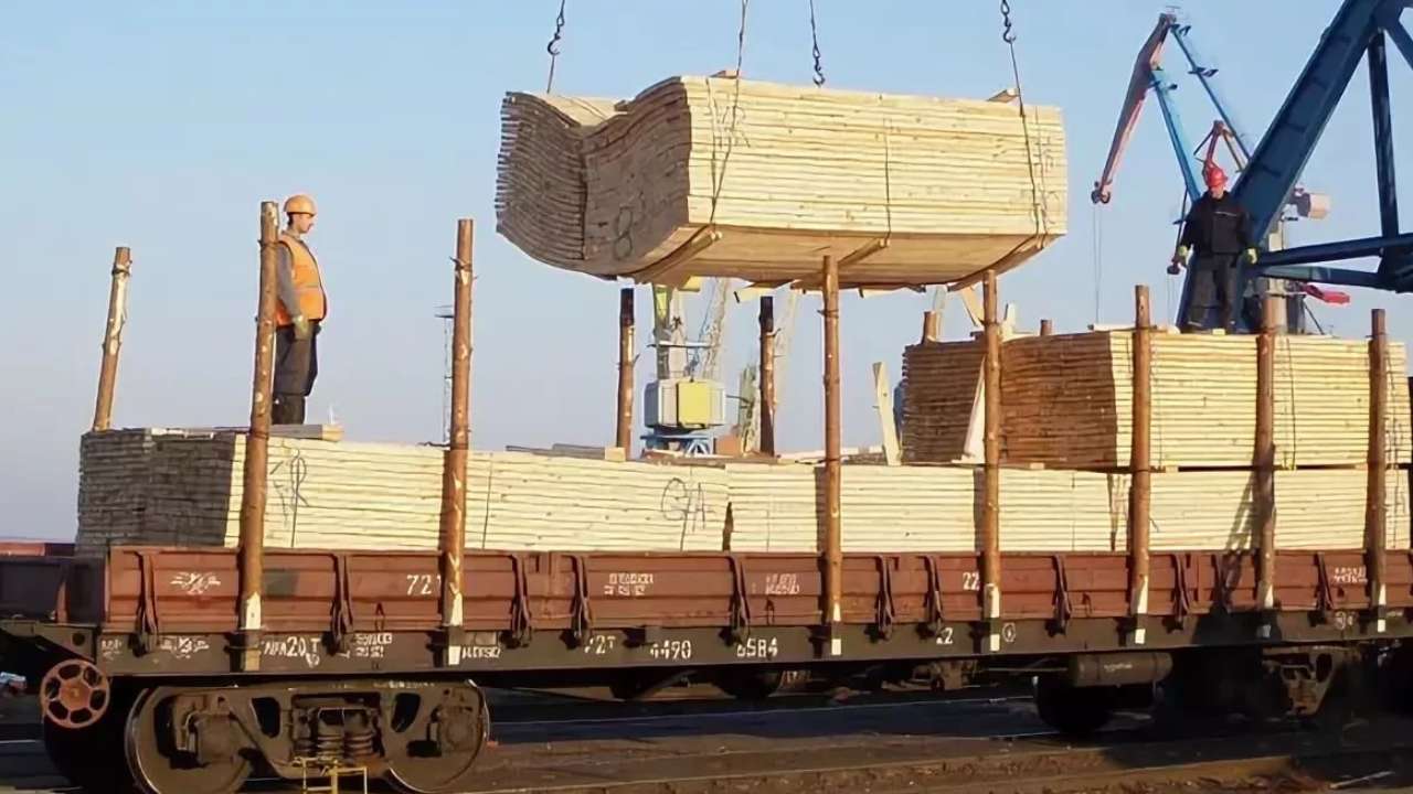 Россия сократила экспорт пиломатериалов почти на 21%