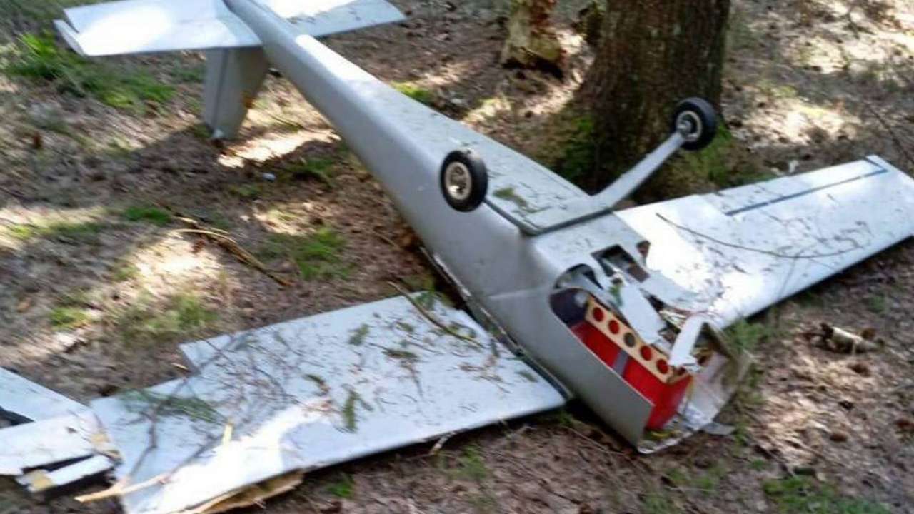 В Московской области упал начиненный взрывчаткой беспилотник