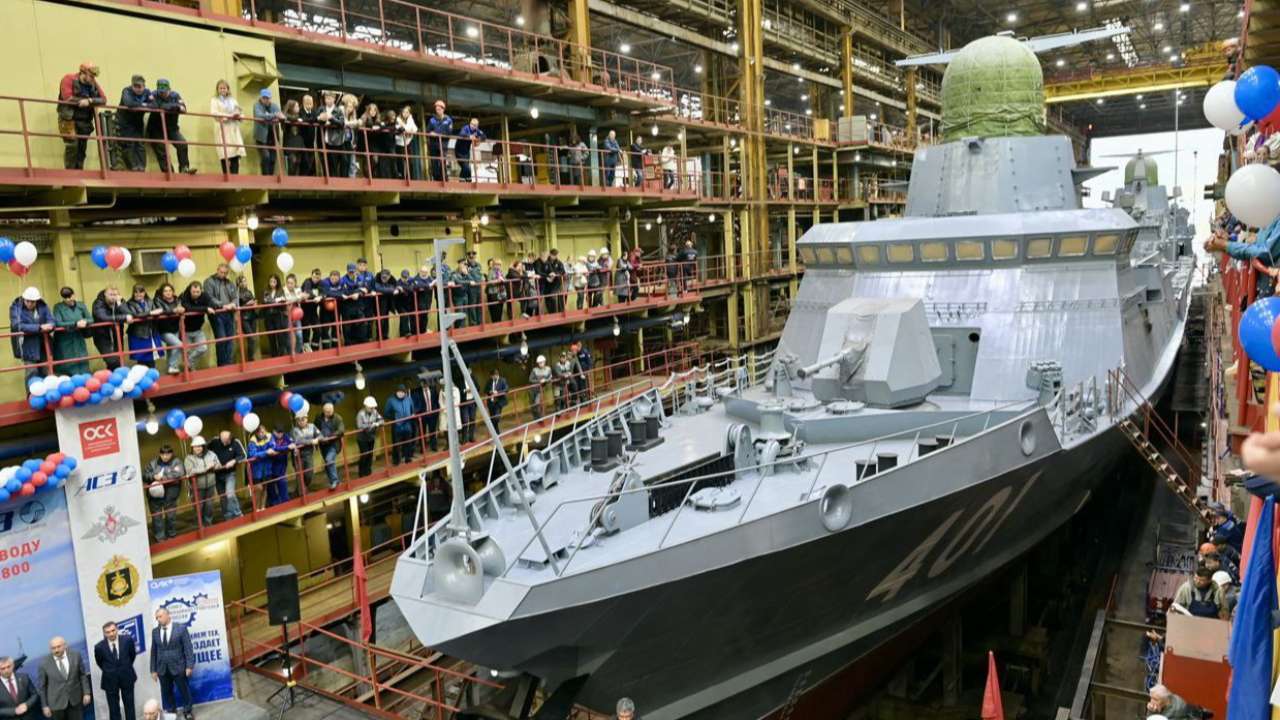 Малые ракетные корабли «Ржев» и «Удомля» спущены на воду