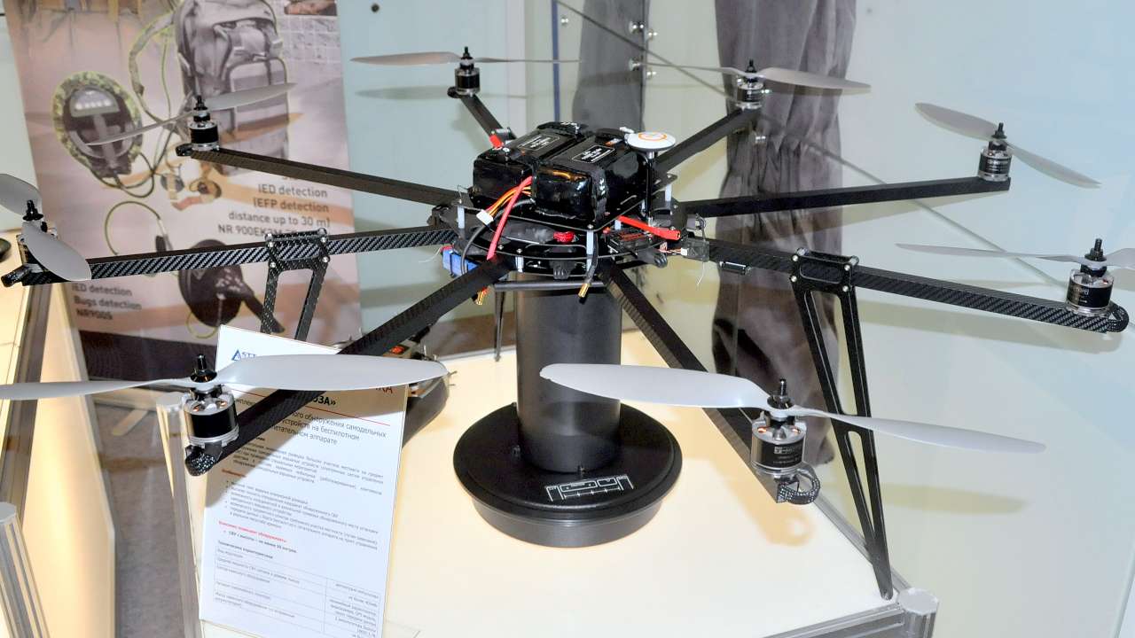 В России создали дрон-сапер «Стрекоза» для дистанционного подрыва мин