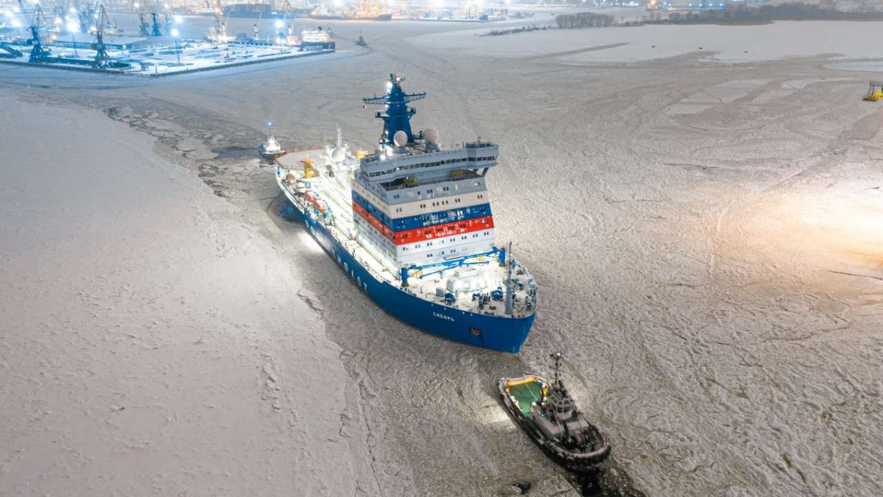 Новый российский атомный ледокол получил название «Сталинград»