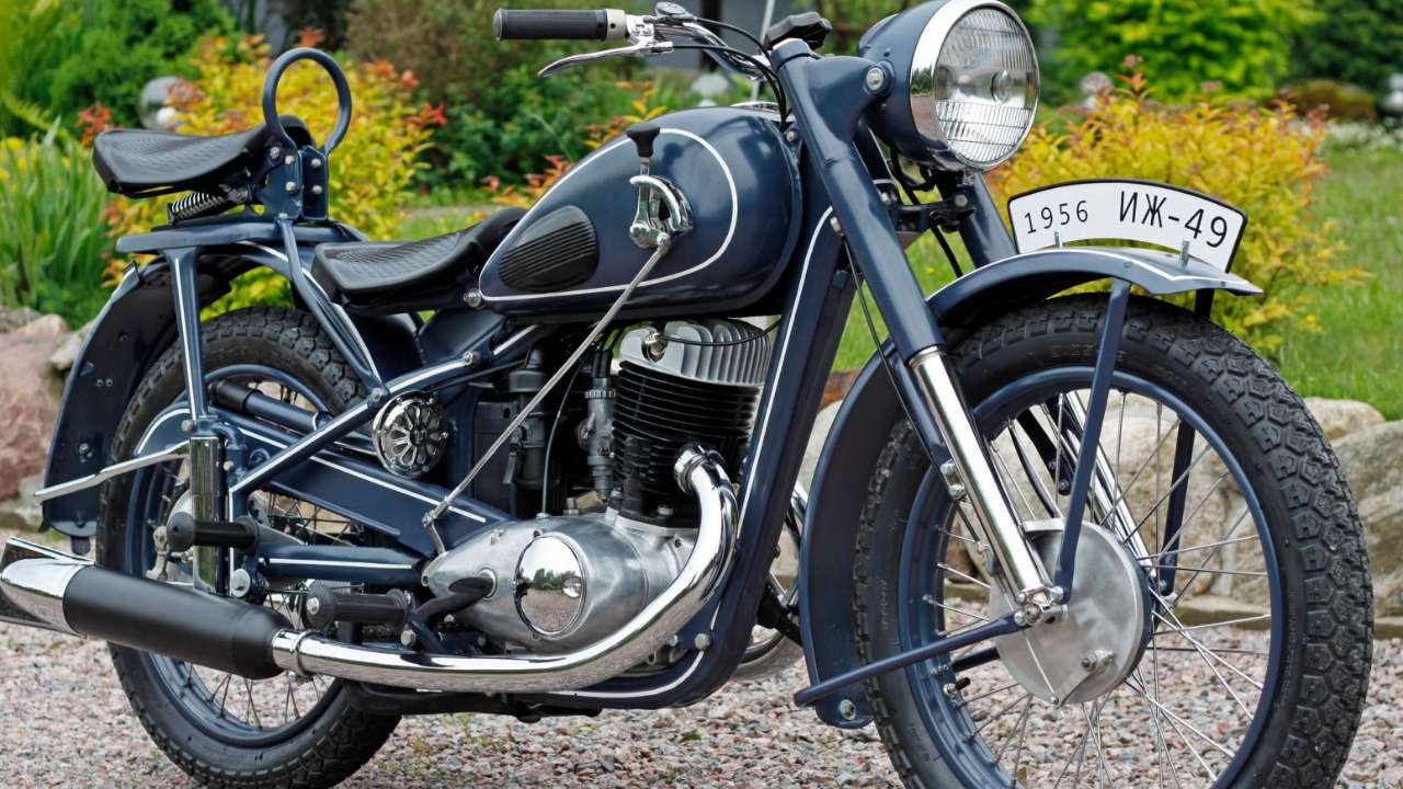 Концерн «Калашников» представил электрическую версию классического мотоцикла ИЖ-49
