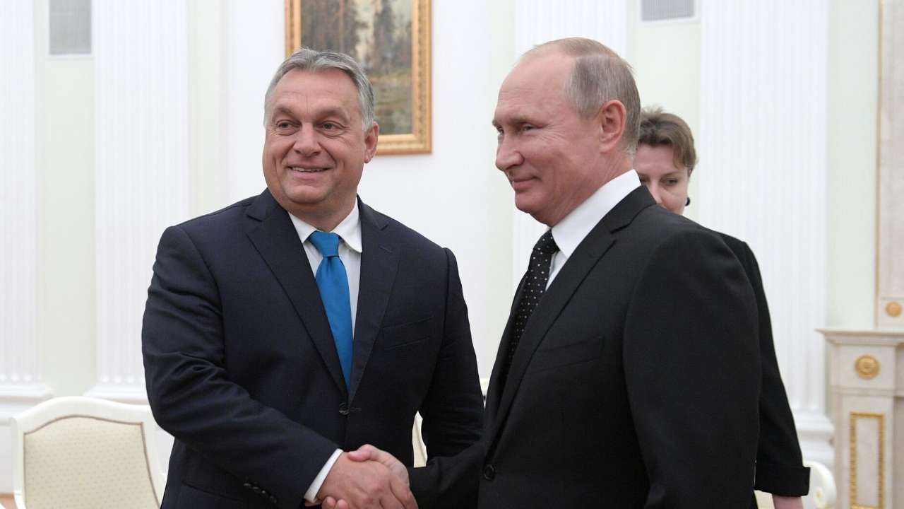 В Москве прошли переговоры Путина и премьер-министра Венгрии Виктора Орбана 